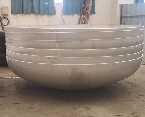 Segmented Semi-elliptische tankkoppen Grote elliptische eindkap